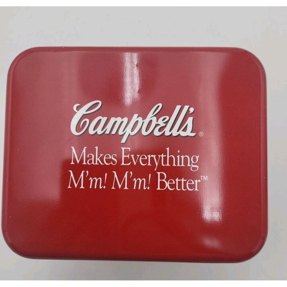 Campbell Soup Vintage Collection Mug Thermos Tray Recipe Tin Collectible Set - Picture 16 of 16